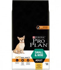 Pro Plan OptiBalance Small and Mini Adult сухой корм для взрослых собак мелких и карликовых пород с высоким содержанием курицы 3 кг. 